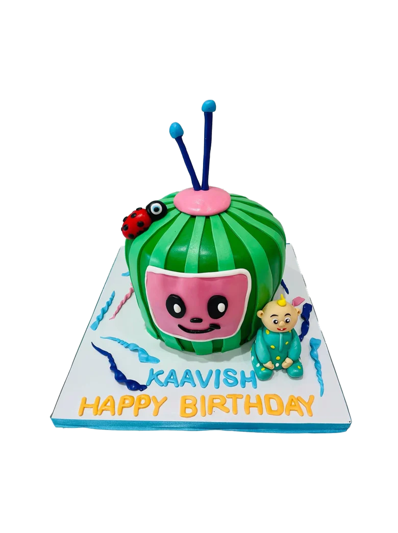 Kaavish Cocomelon Fondant Cake - Image 5