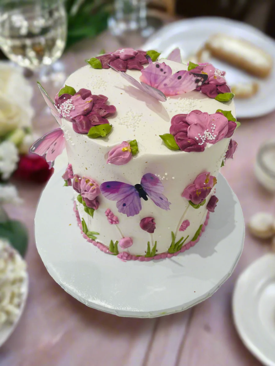 Kailey Butterfly Cake - Image 4
