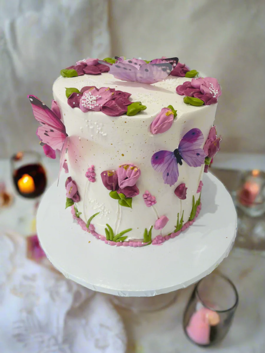 Kailey Butterfly Cake - Image 6