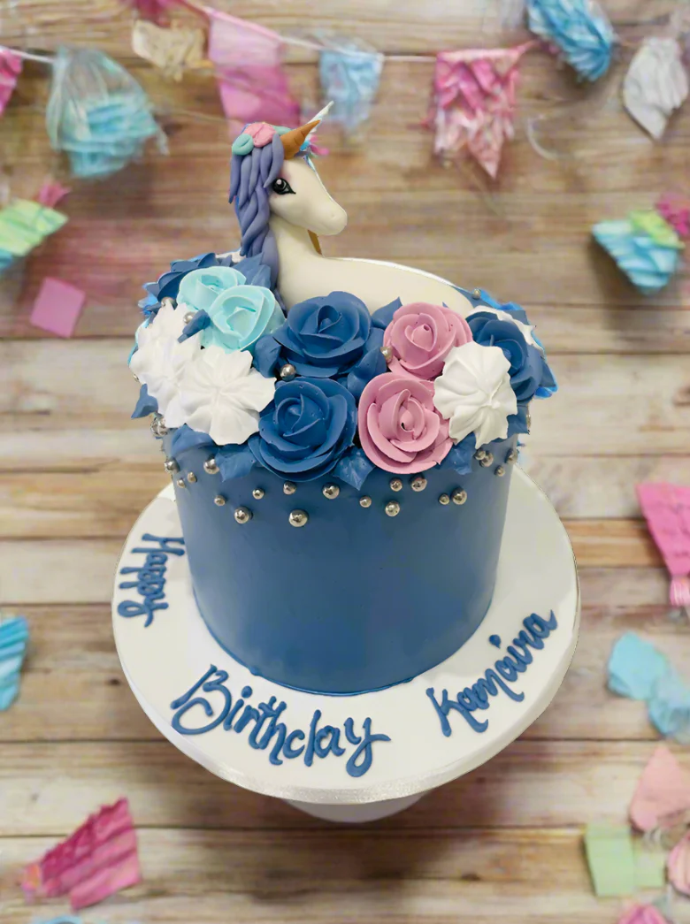 Kamaira Unicorn Cream Cake - Image 2