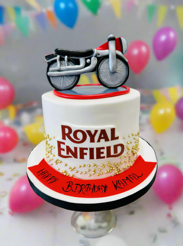Kamal Bike Fondant Cake - Image 2