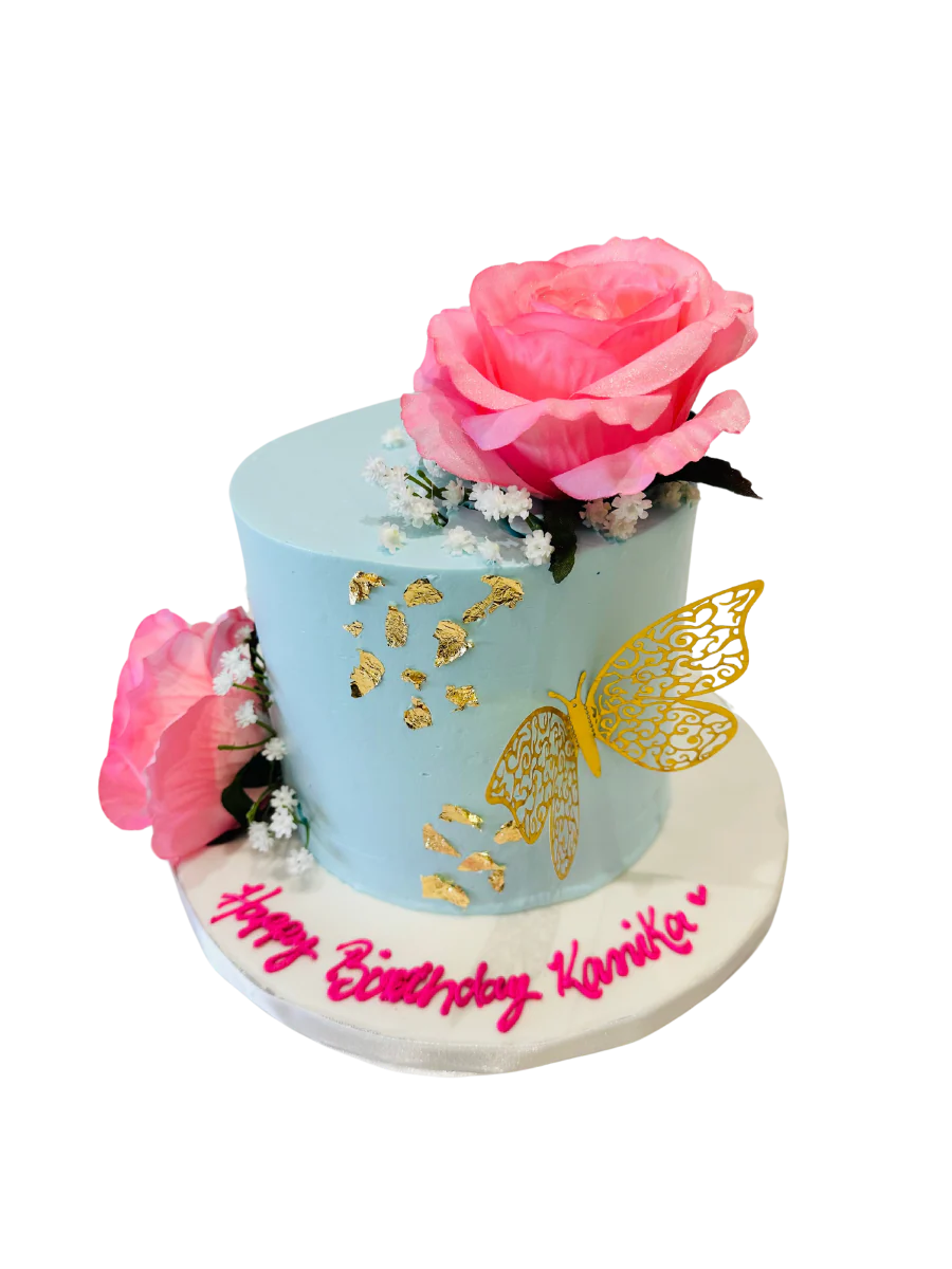 Kanika Pink Floral Cake