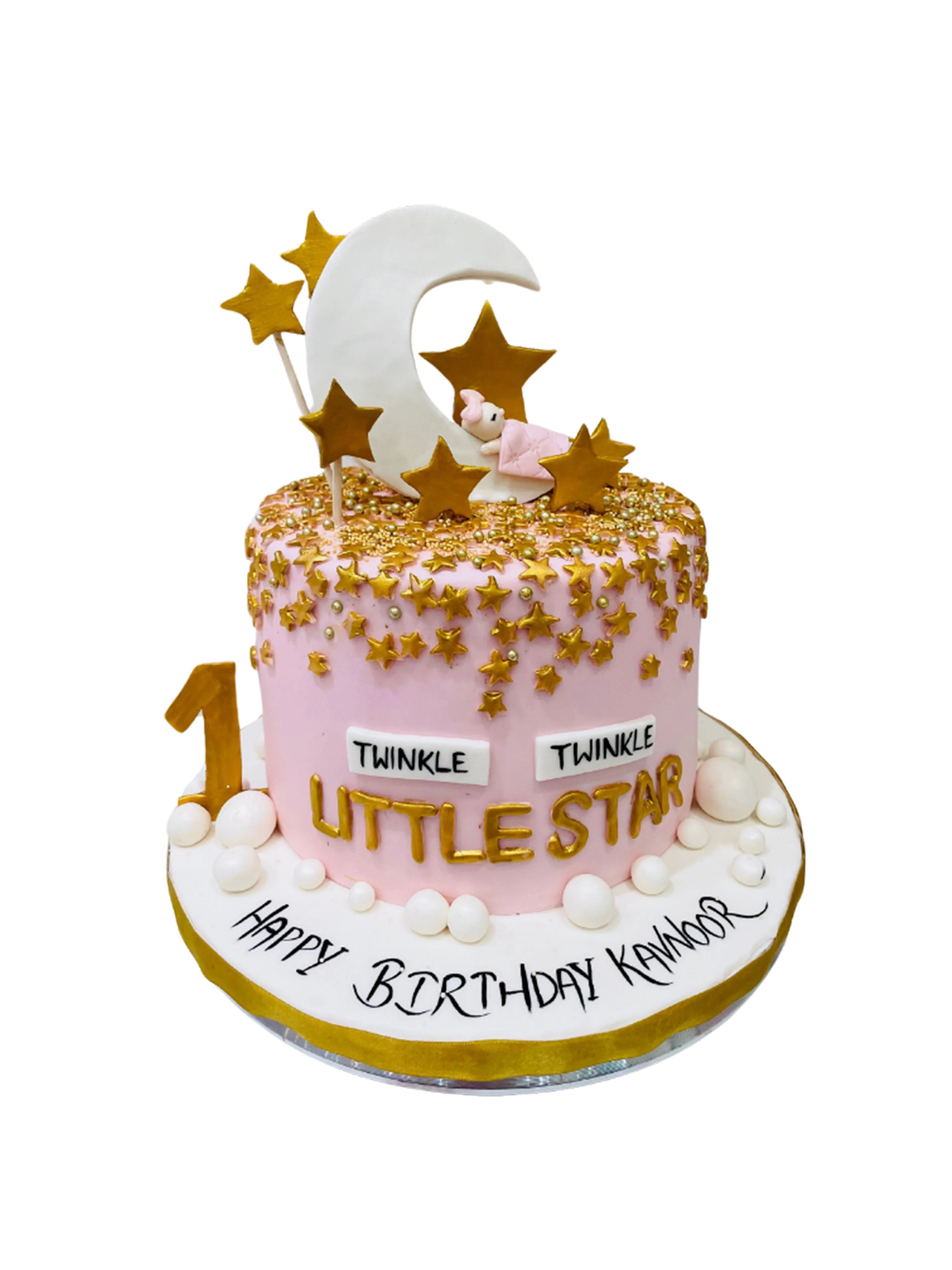 Kavnoor Star & Moon Birthday Cake