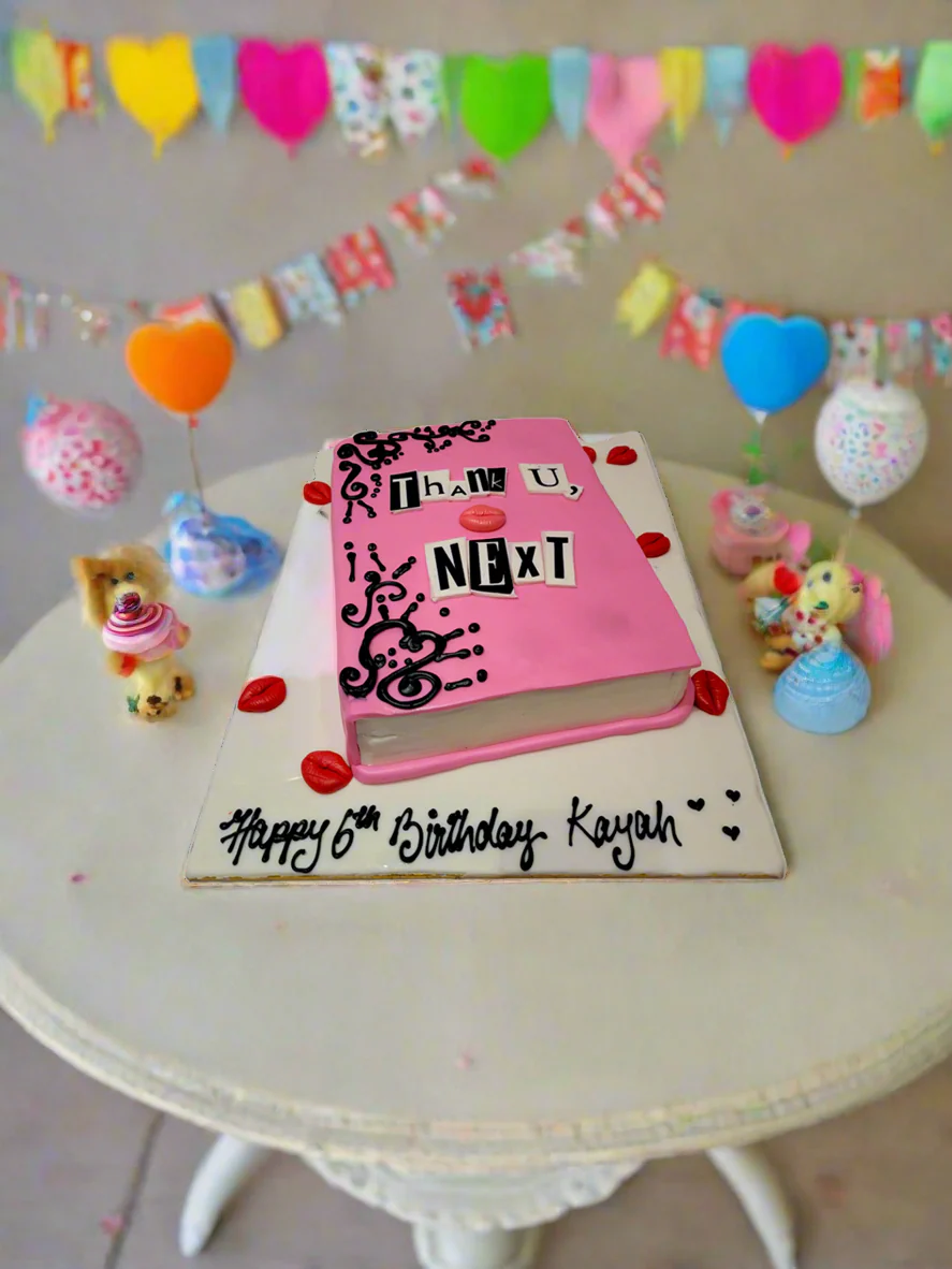 Kayah Book Molded Cake - Image 3