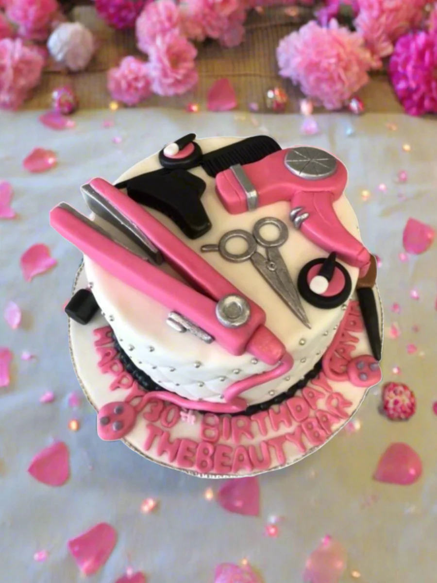Kayda Hairdresser Birthday Cake - Image 2