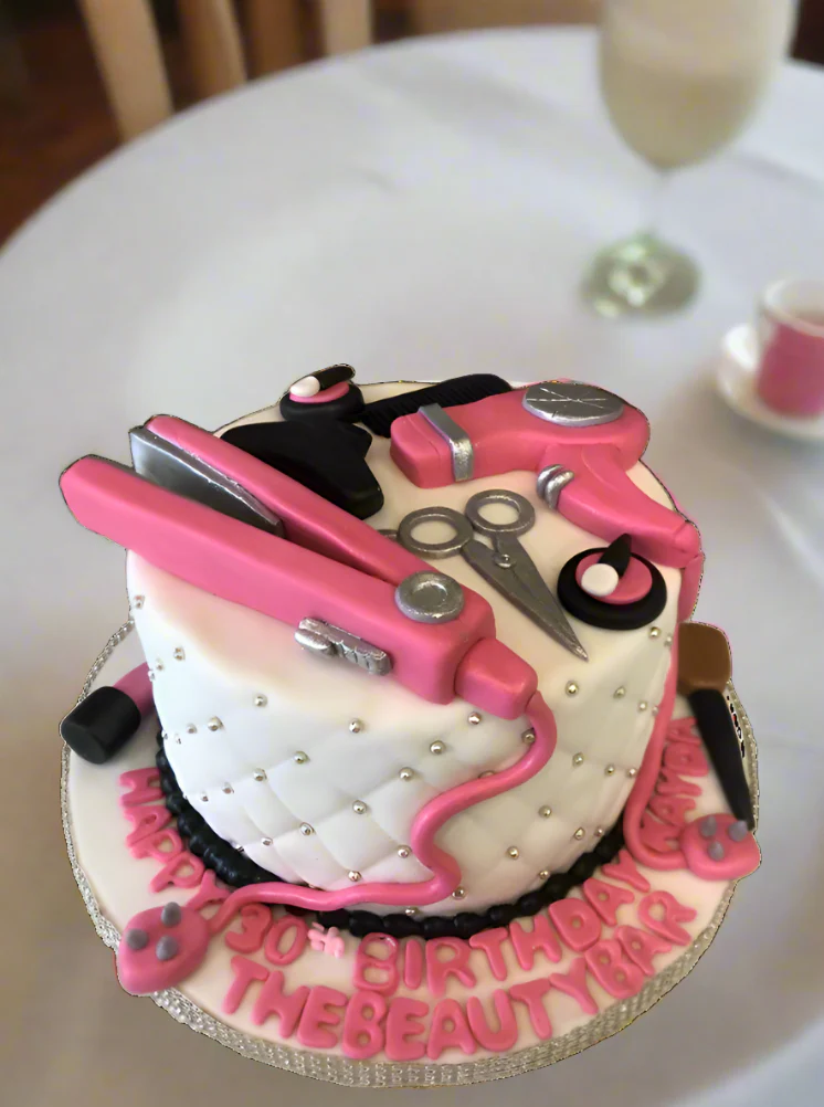 Kayda Hairdresser Birthday Cake - Image 4