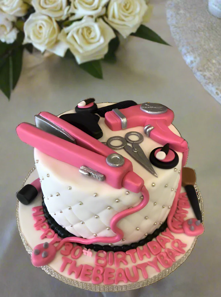 Kayda Hairdresser Birthday Cake - Image 5
