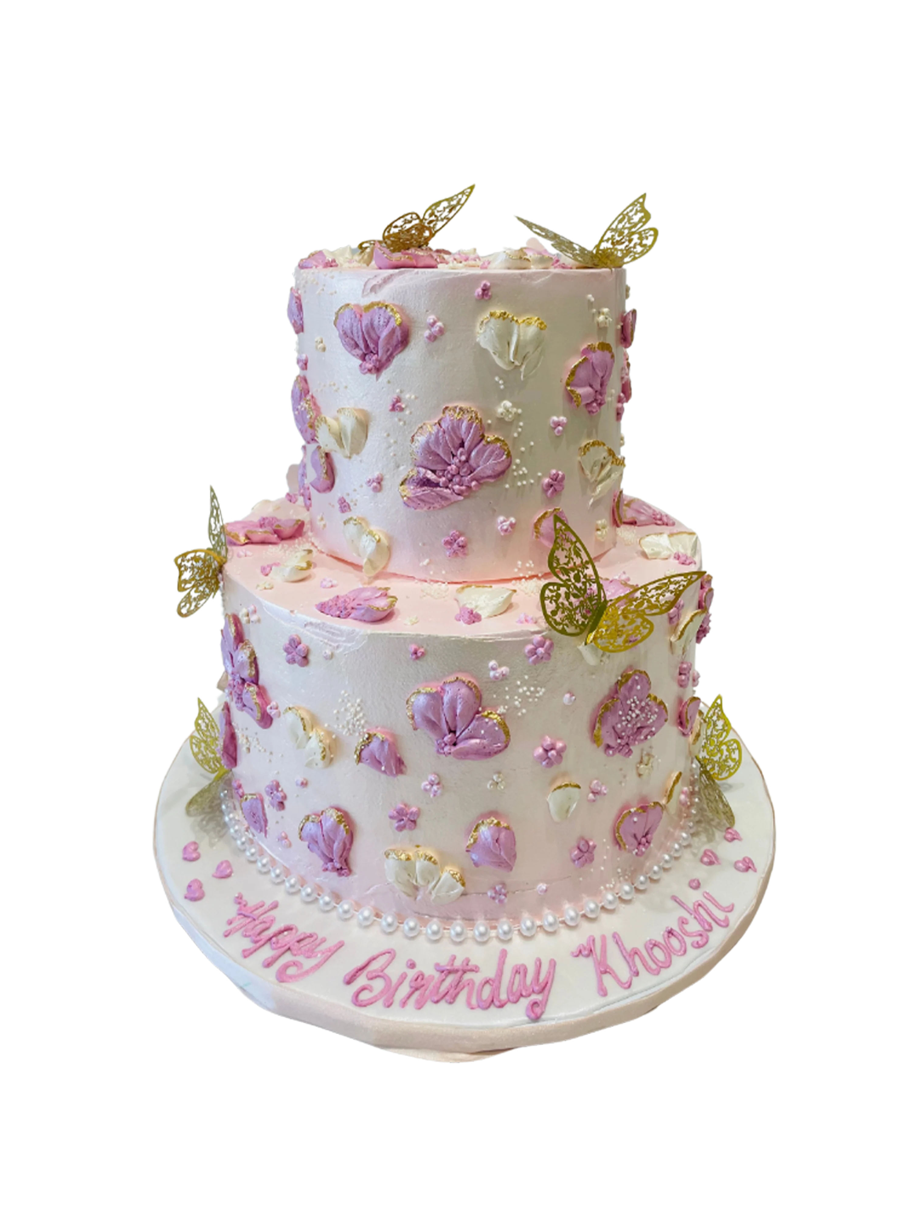 Khooshi Butterfly Birthday Cake