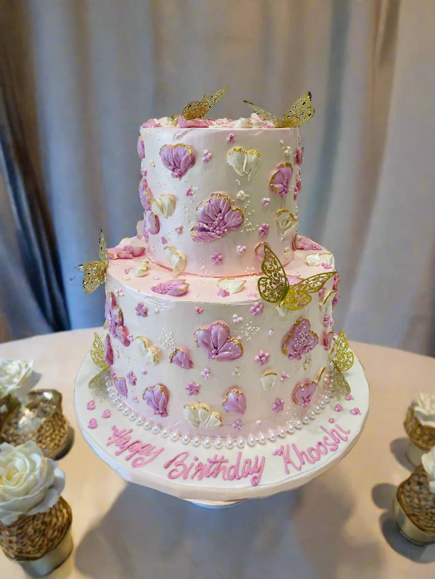 Khooshi Butterfly Birthday Cake - Image 2