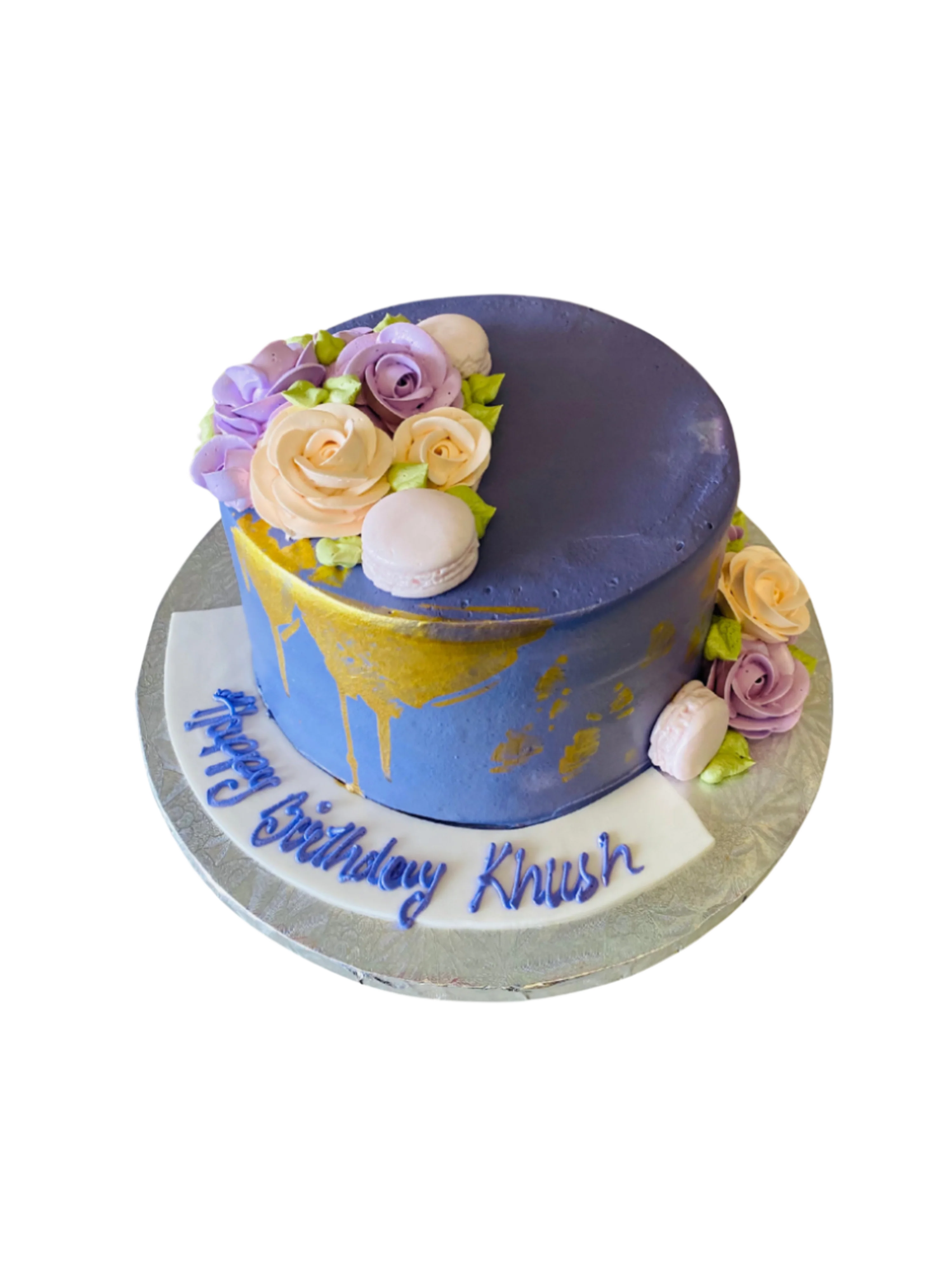 Khush Purple Birthday Cake