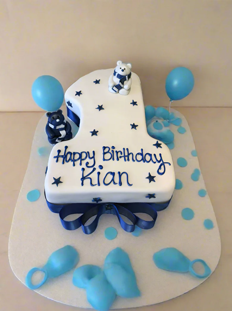 Kian 1St Birthday Molded Cake - Image 3