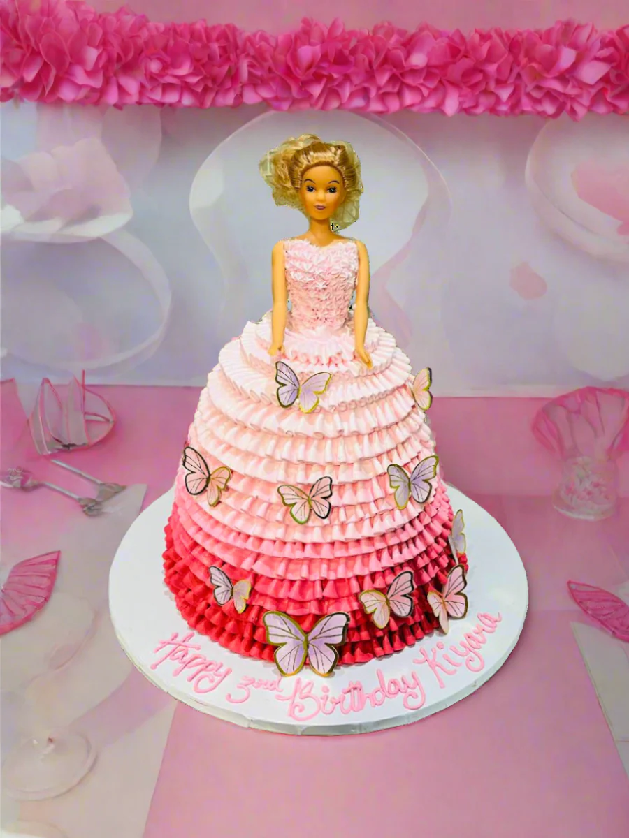 Kiara Barbie Cake - Image 2