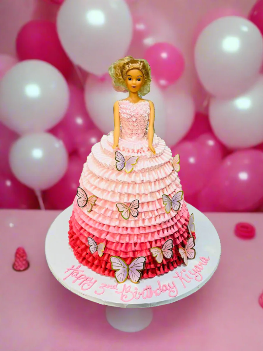 Kiara Barbie Cake - Image 3