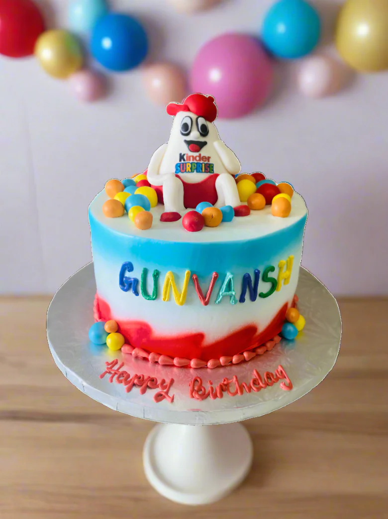 Kinder Surprise Birthday Cake - Image 4