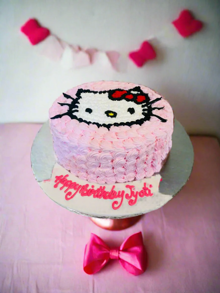 Kitty Birthday Cake - Image 2