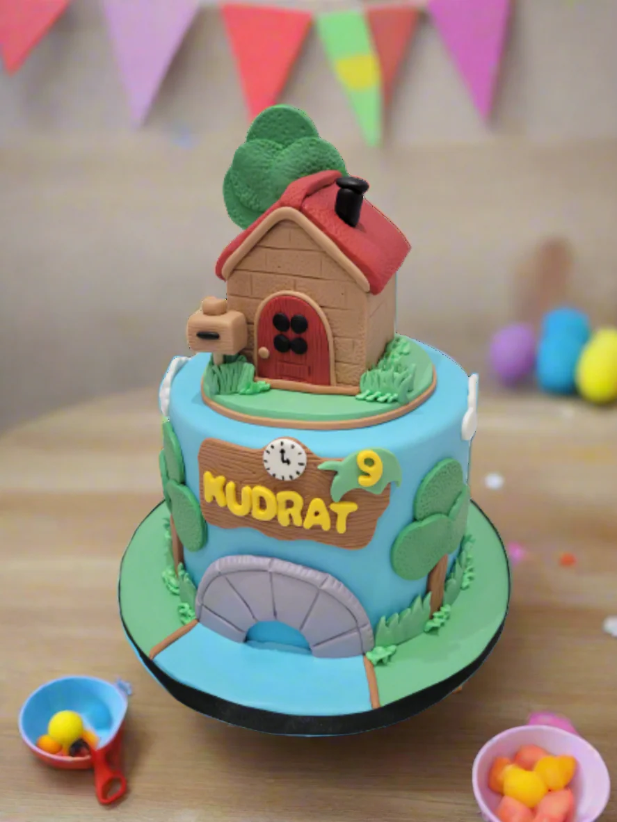 Kudrat House Fondant Cake - Image 3