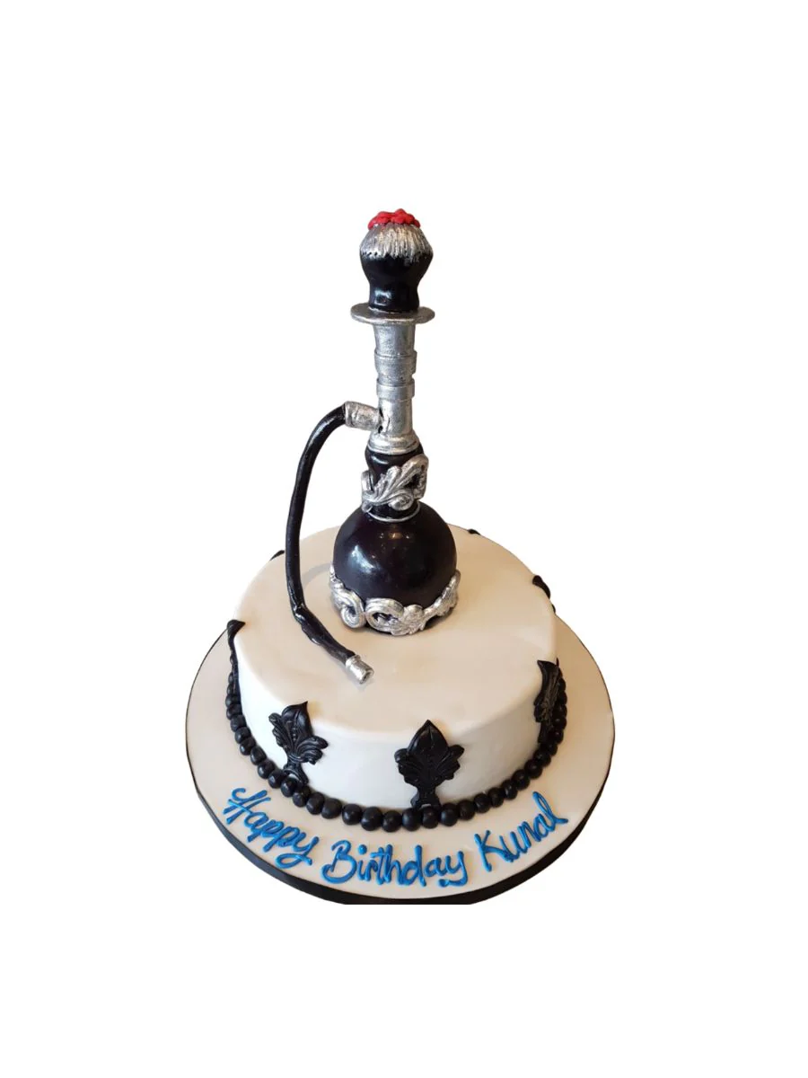 Kunal Hookah Fondant Cake - Image 5