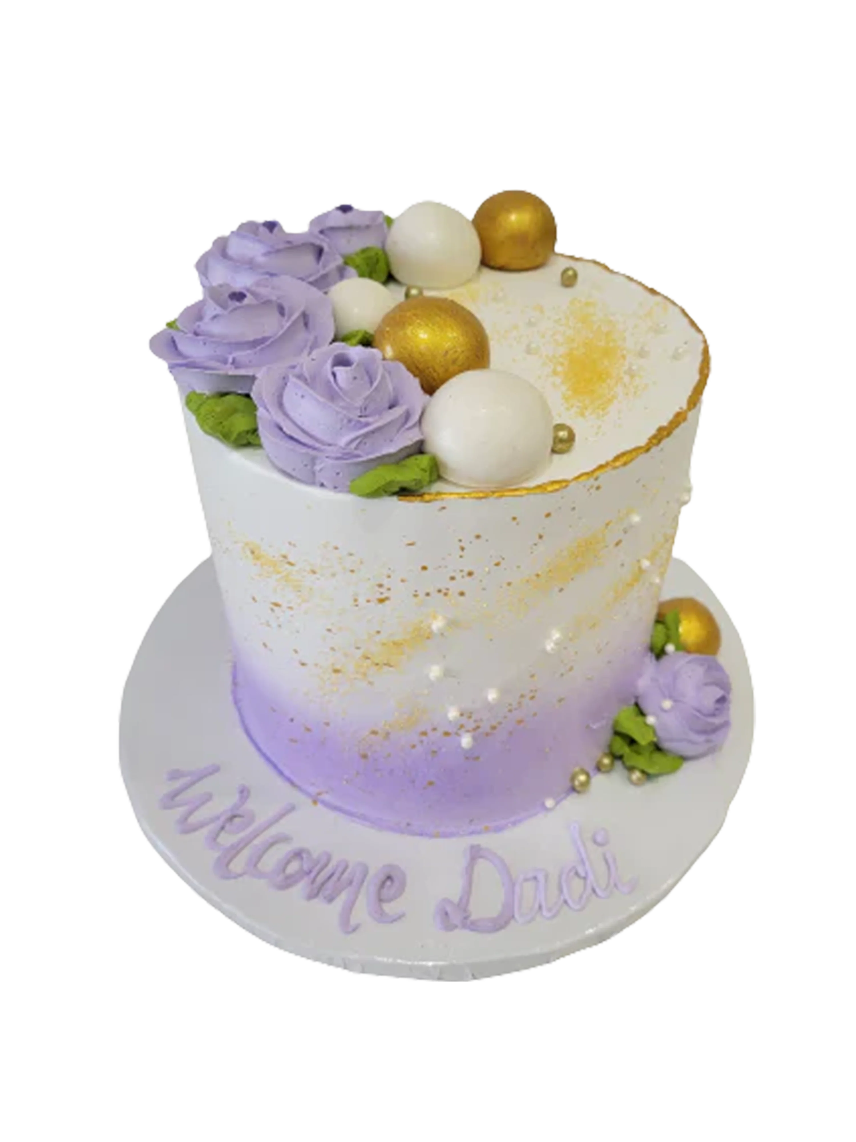 Lavender Gold Cake