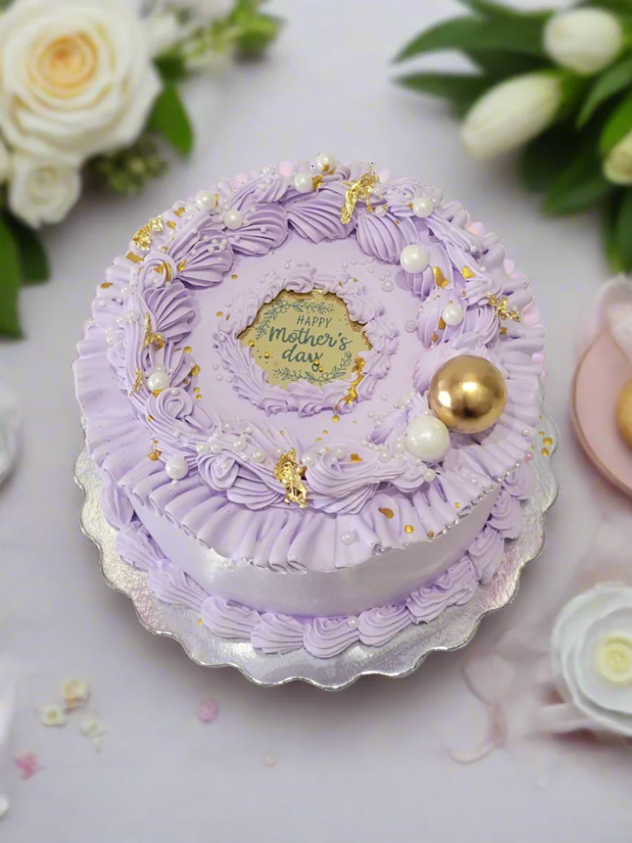 Lavender Mother's Day Cake - Image 2