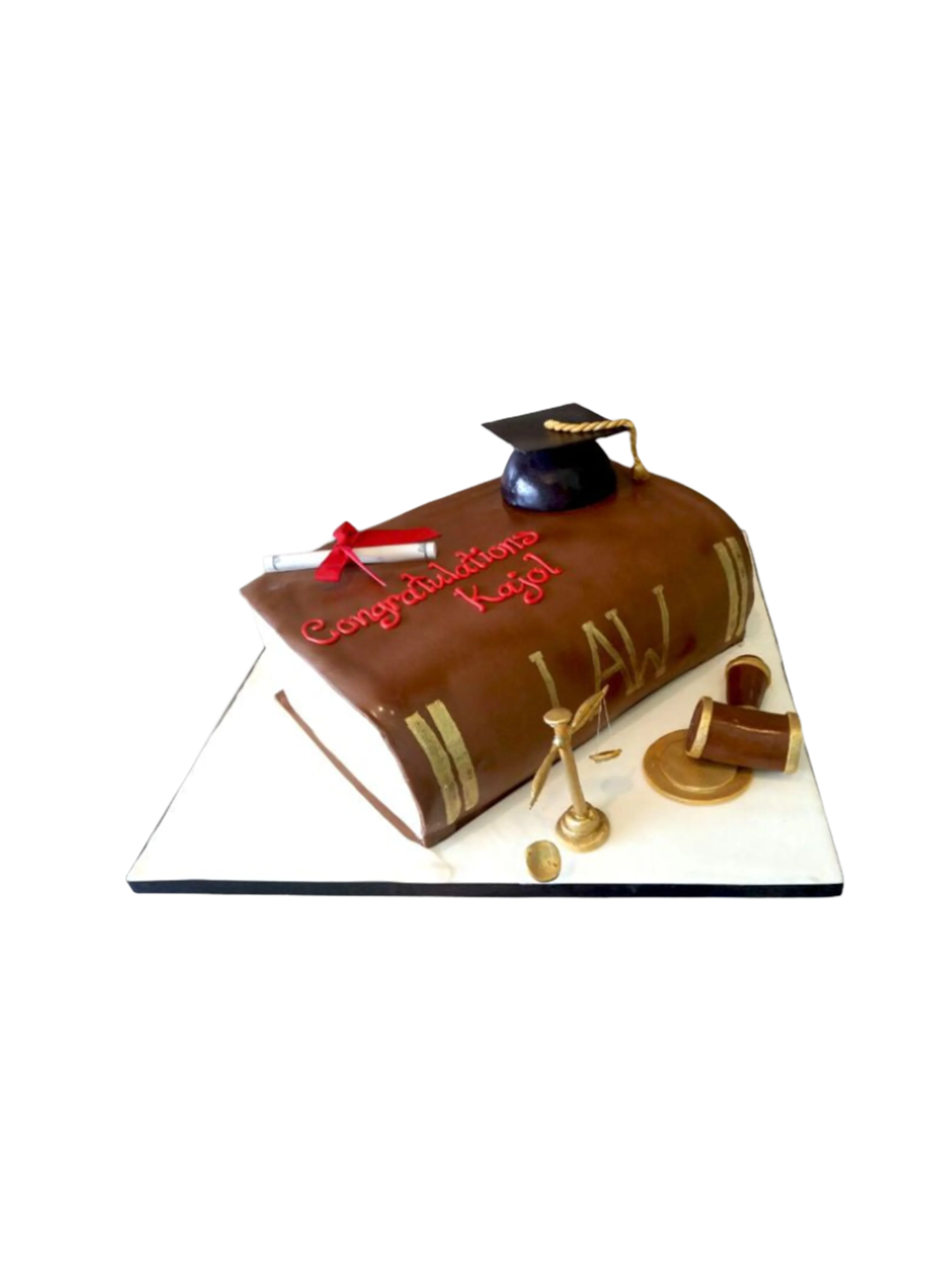 Law Book Cake