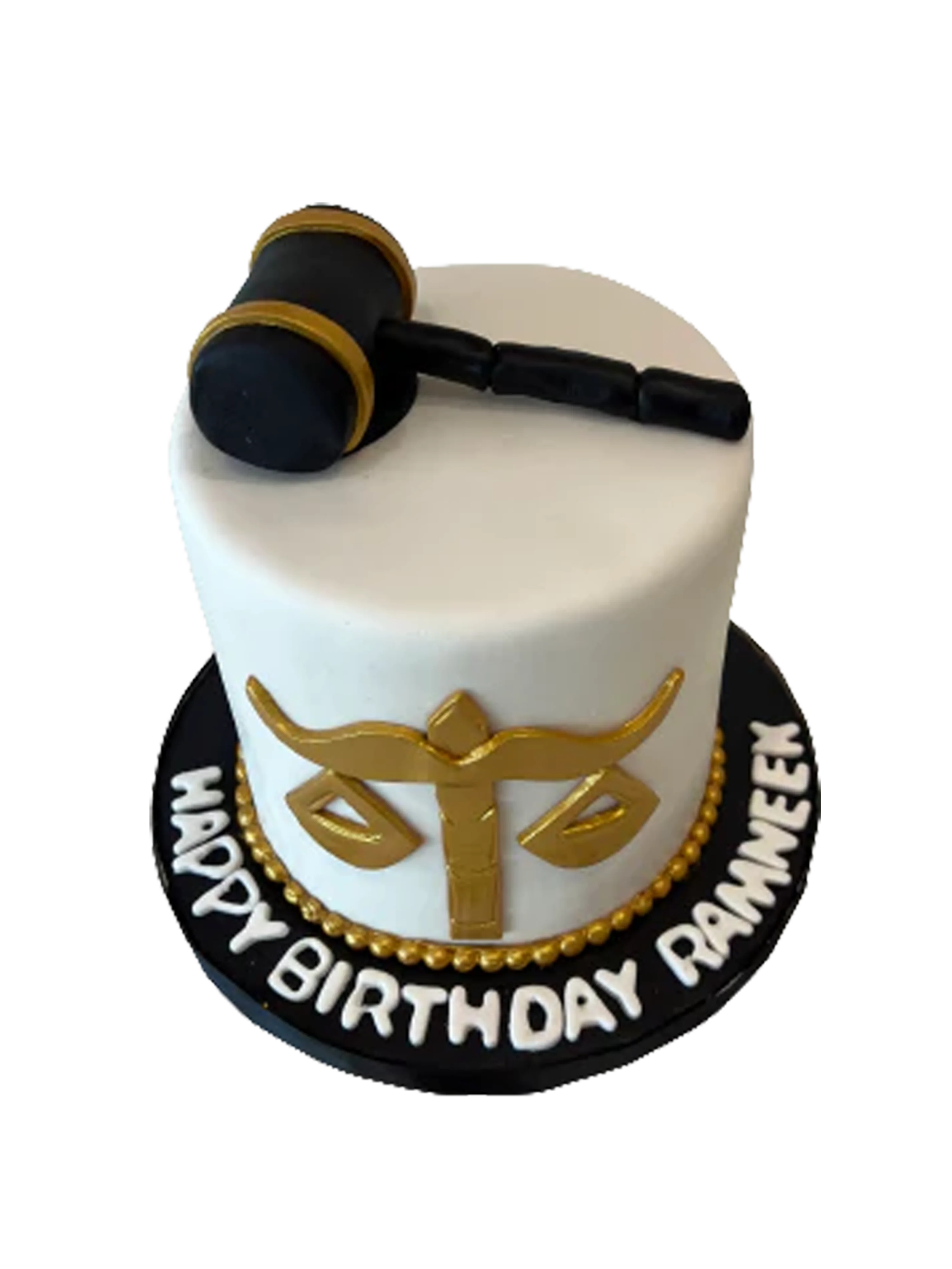 Law Fondant Cake