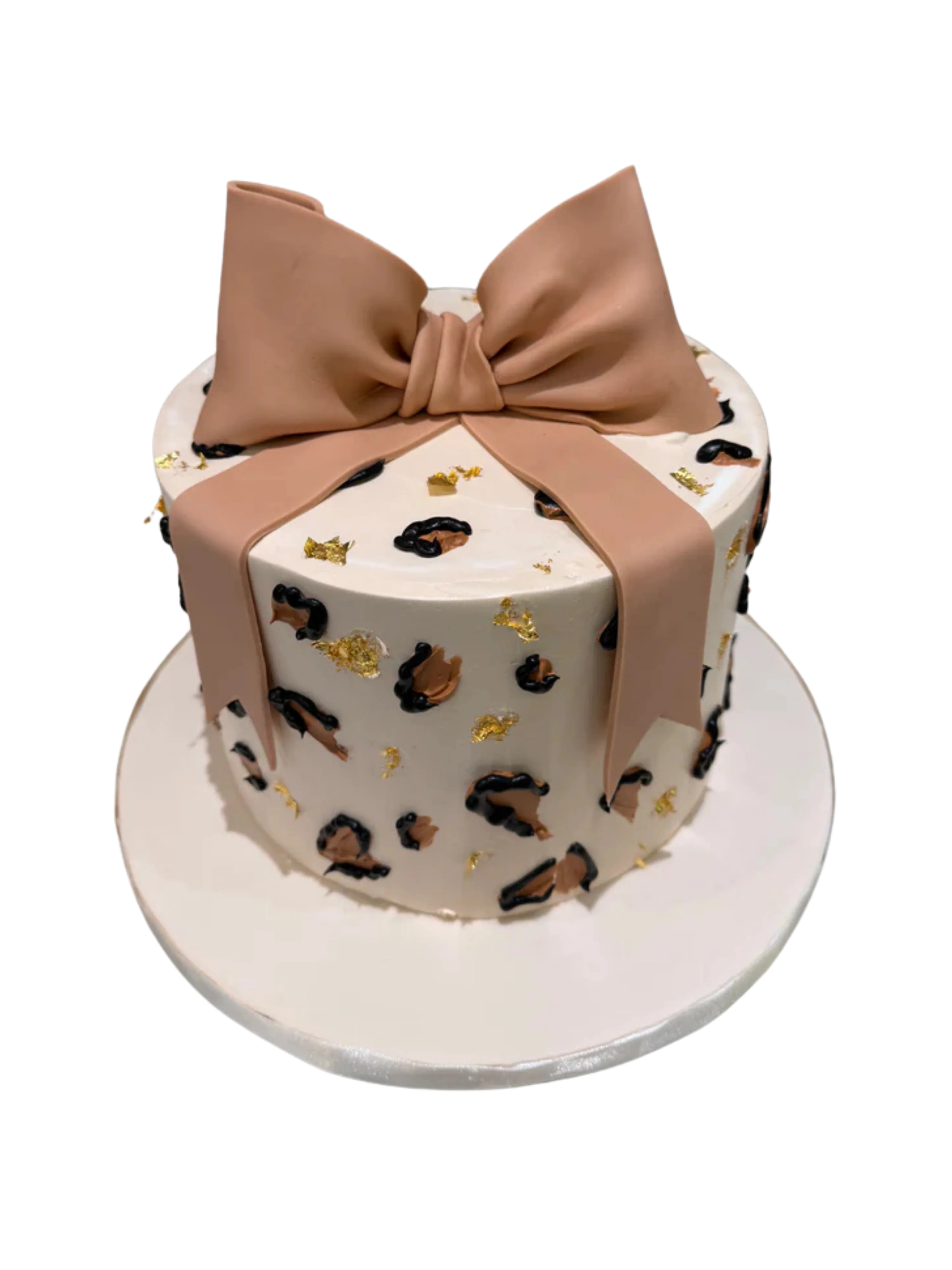 Leopard Luxe Gift Box Cake