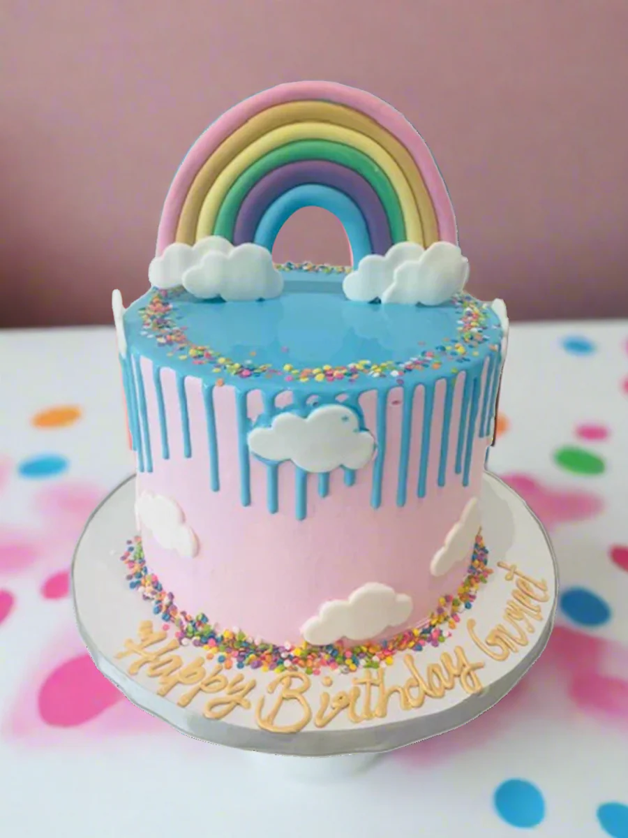 Lexie Rainbow Cream Cake - Image 2