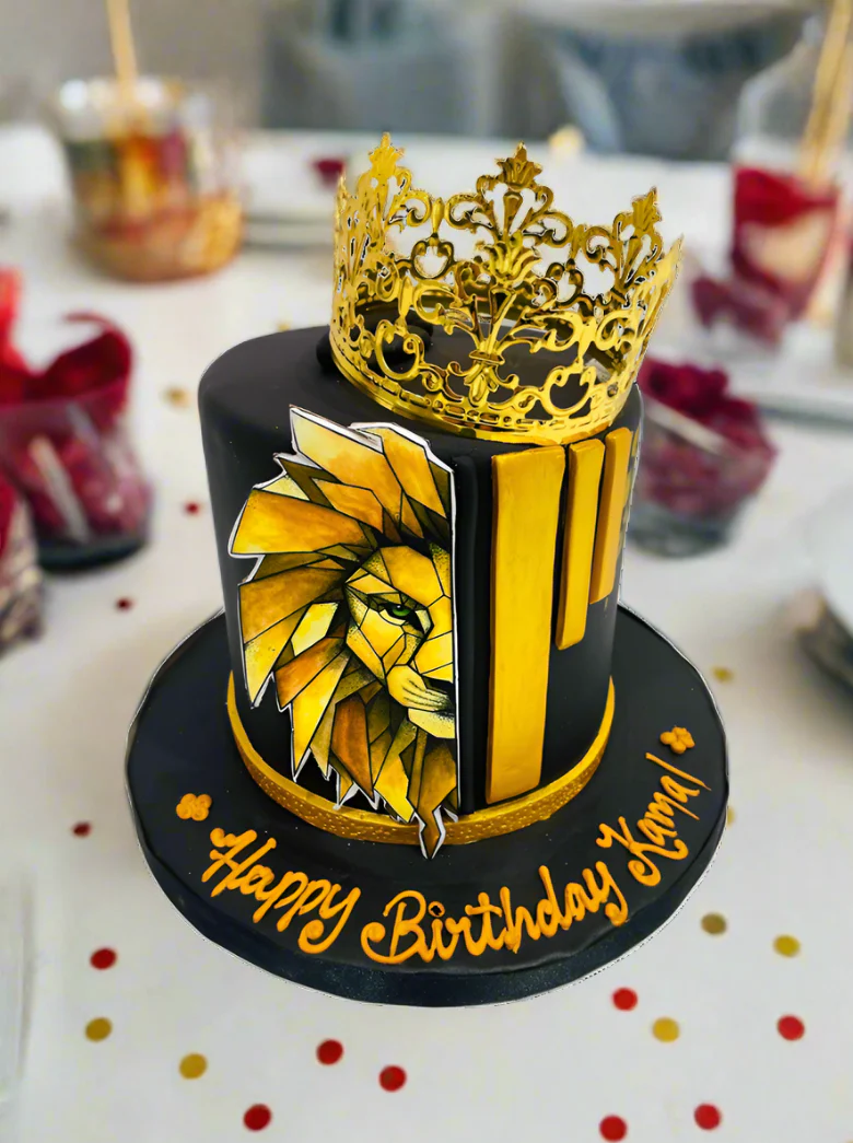 Lion King Crown Cake - Image 2