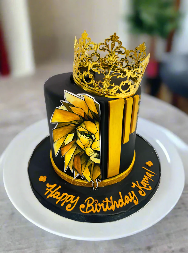 Lion King Crown Cake - Image 3
