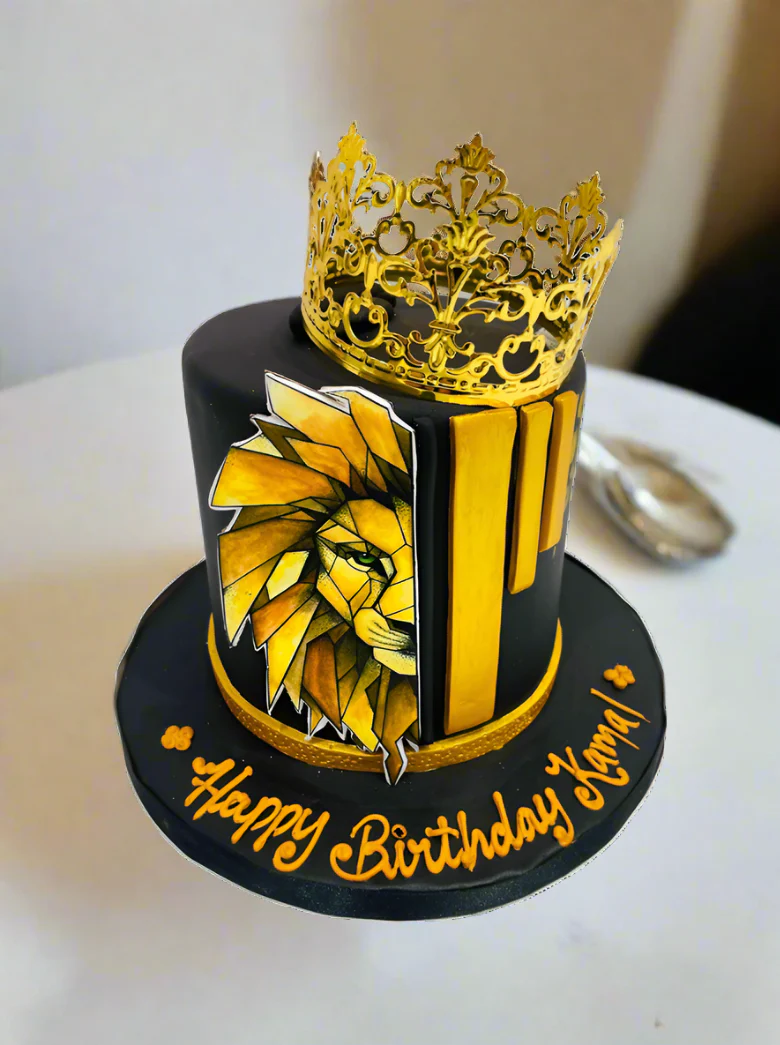 Lion King Crown Cake - Image 4