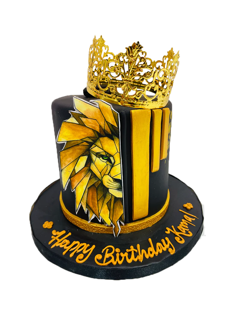Lion King Crown Cake - Image 5