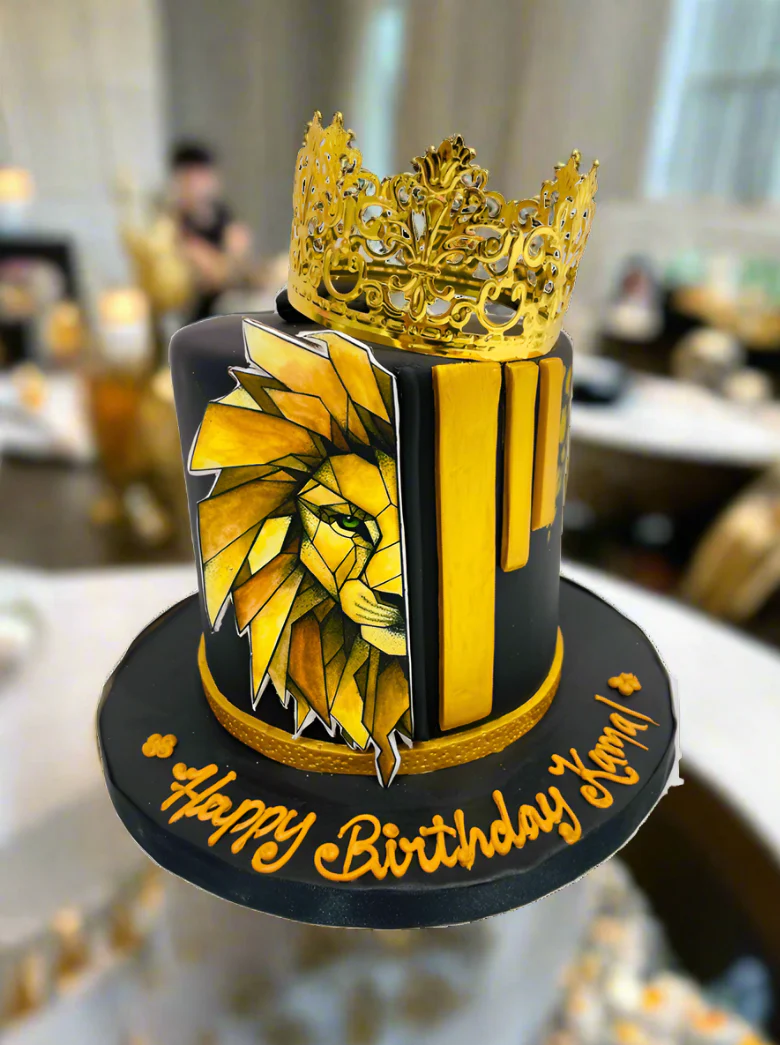 Lion King Crown Cake - Image 7