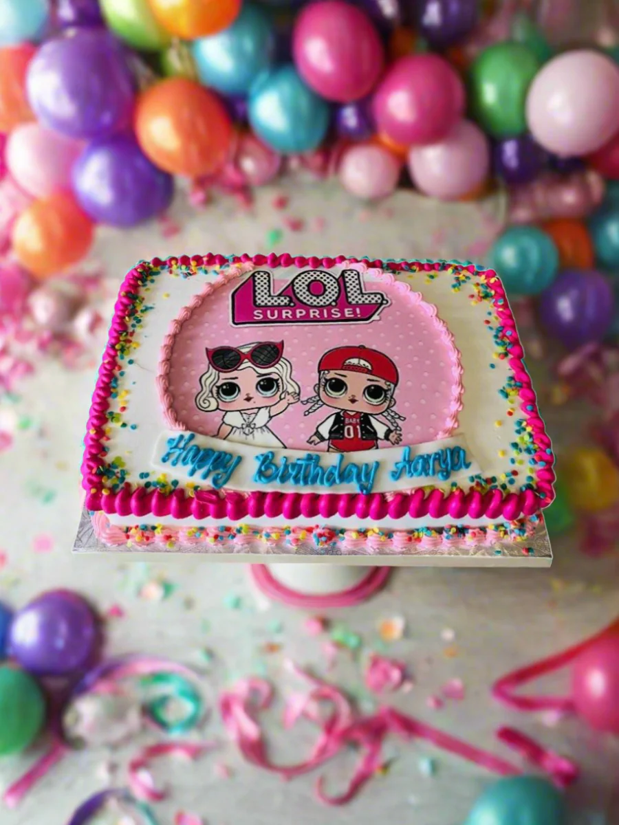 Lol Suprise Birthday Cake - Image 2