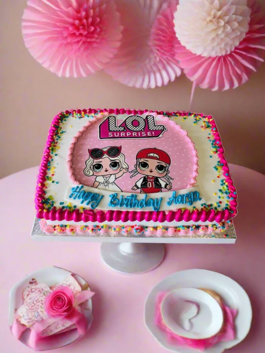 Lol Suprise Birthday Cake - Image 3