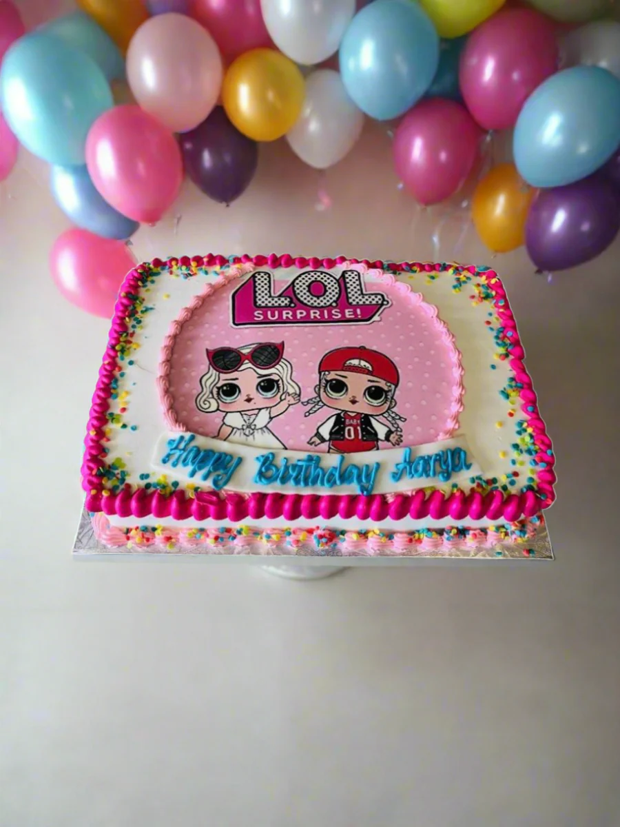 Lol Suprise Birthday Cake - Image 4