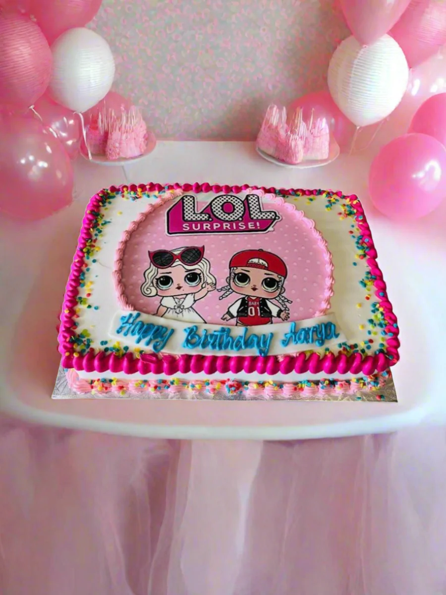 Lol Suprise Birthday Cake - Image 5