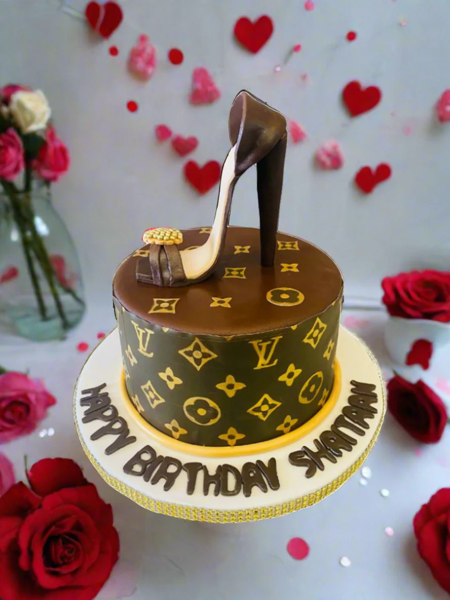 Louis Vuitton Heel Fondant Cake - Image 2