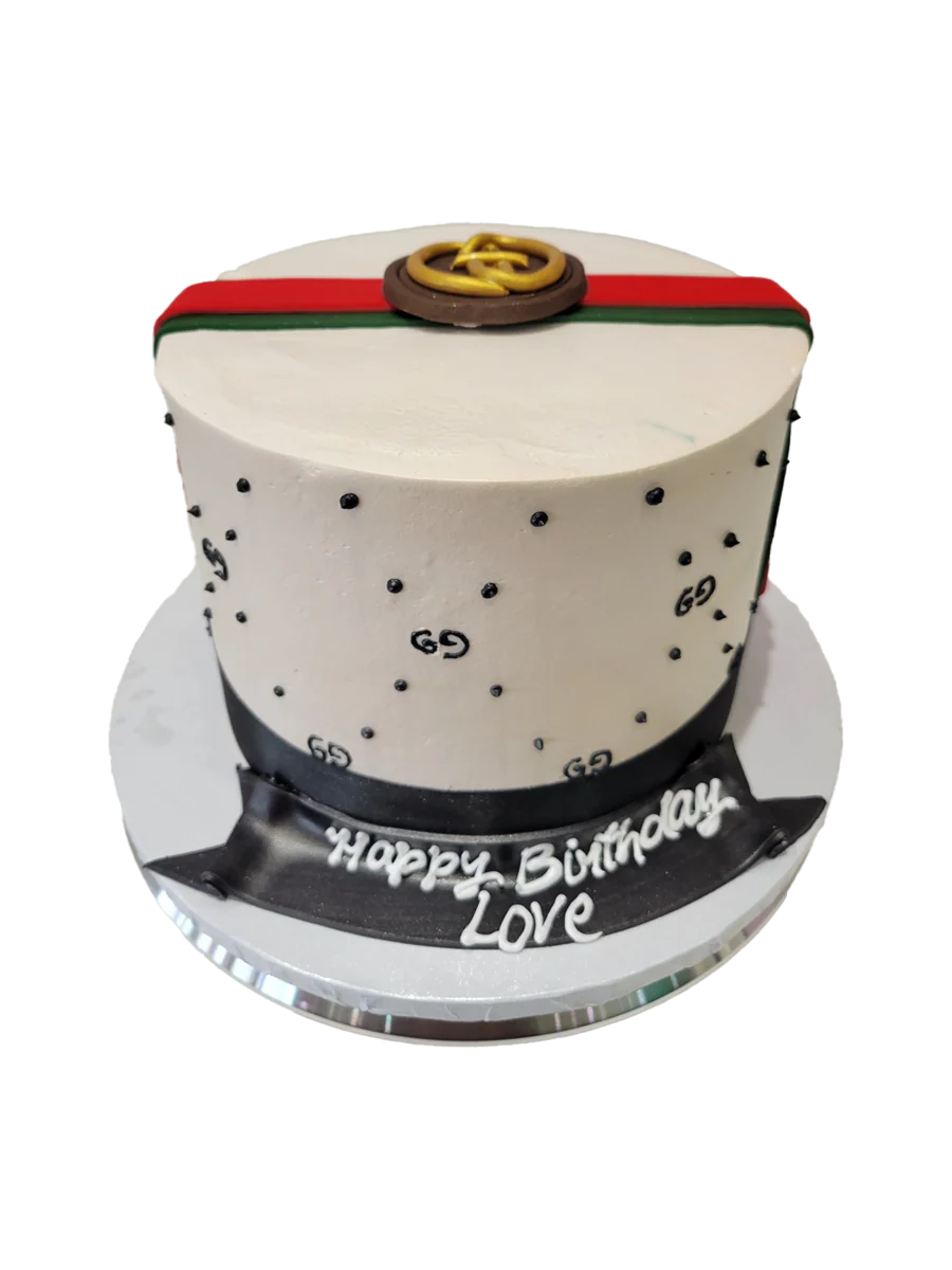 Love Gucci Cream Cake