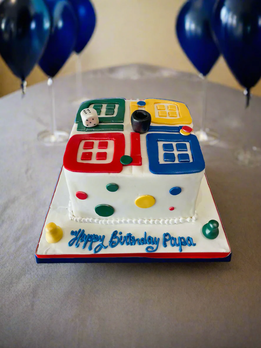 Ludo Fondant Cake - Image 2