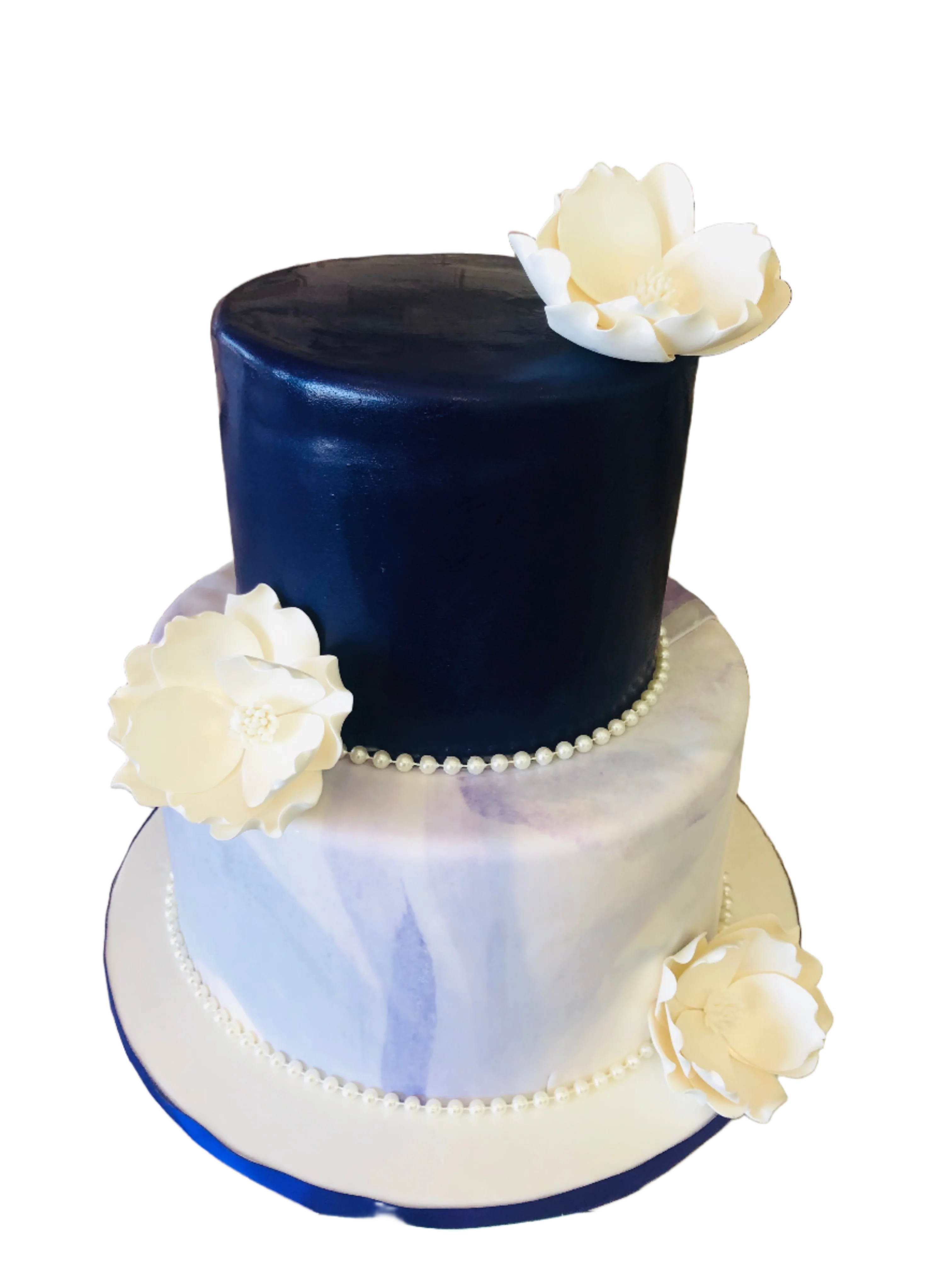 Magnolia Wedding Cake - Image 6