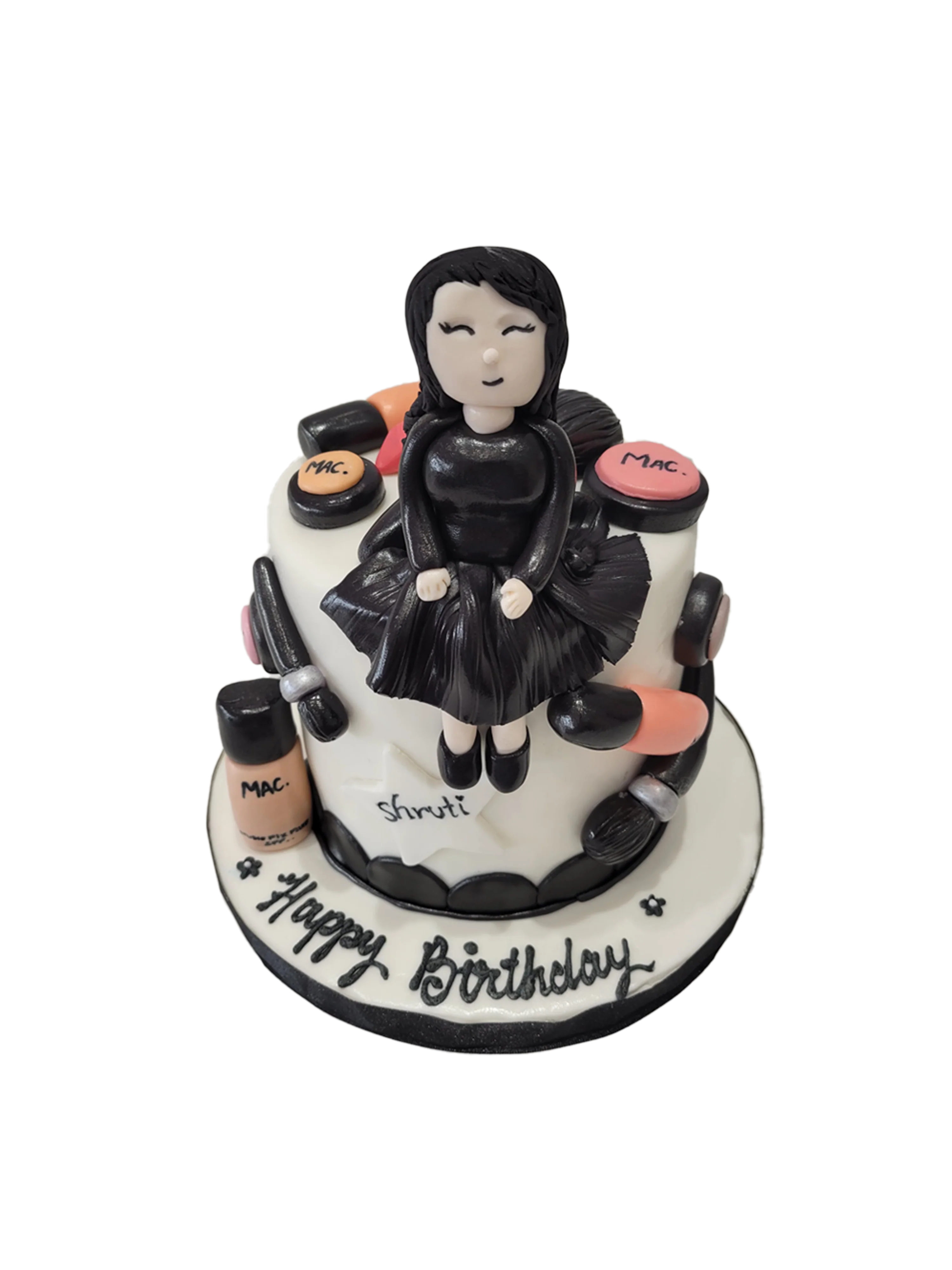 Makeup Queen Fondant Cake