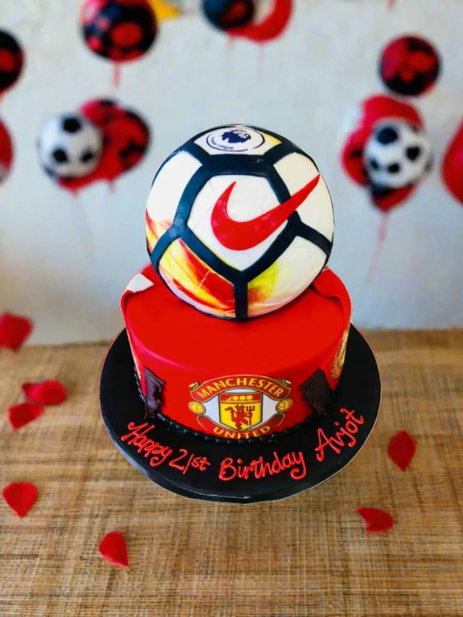 Manchester United Ball Cake - Image 4
