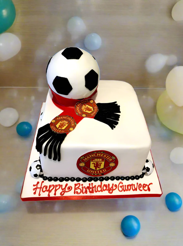 Manchester United Birthday Cake - Image 3
