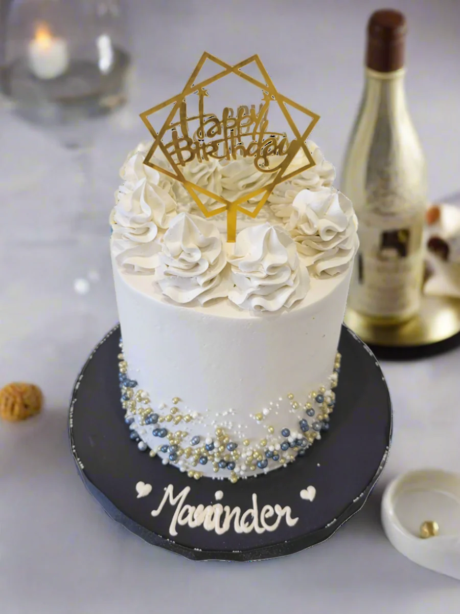 Maninder Ivory Cream Cake - Image 2