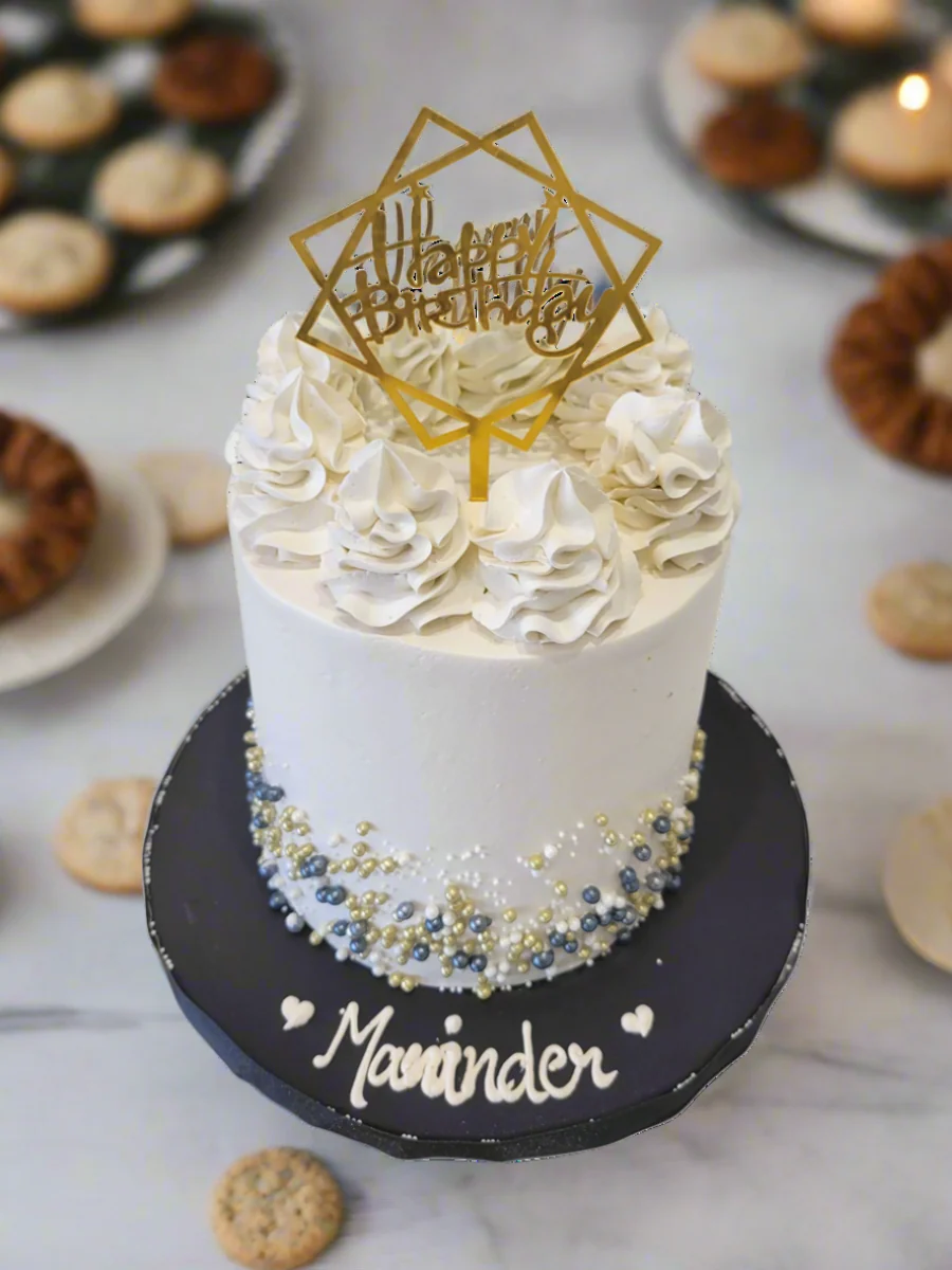 Maninder Ivory Cream Cake - Image 4