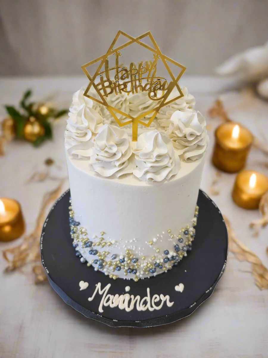 Maninder Ivory Cream Cake - Image 6