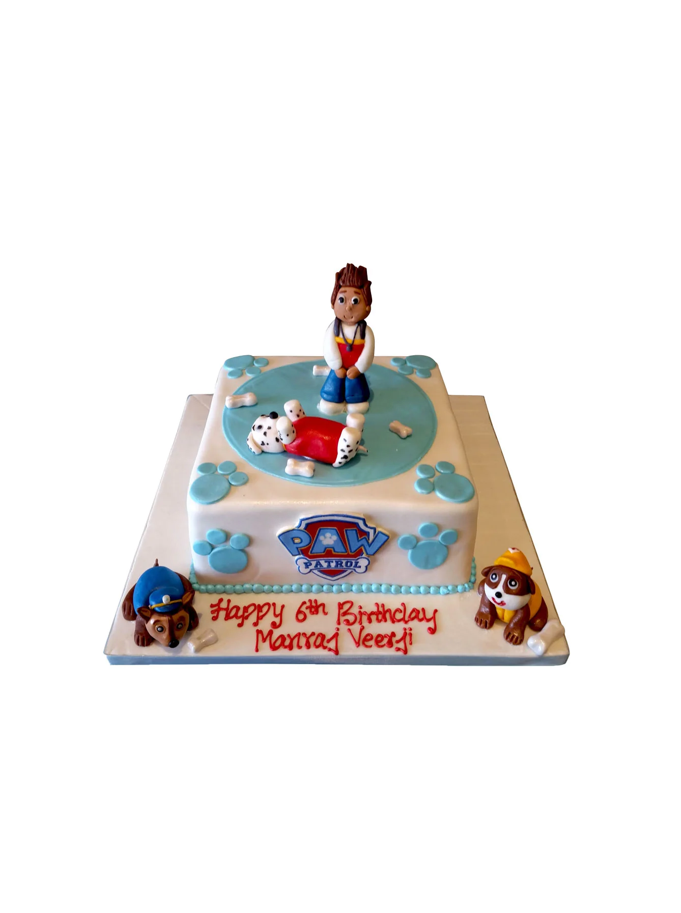 Manraj Paw Patrol Fondant Cake - Image 4