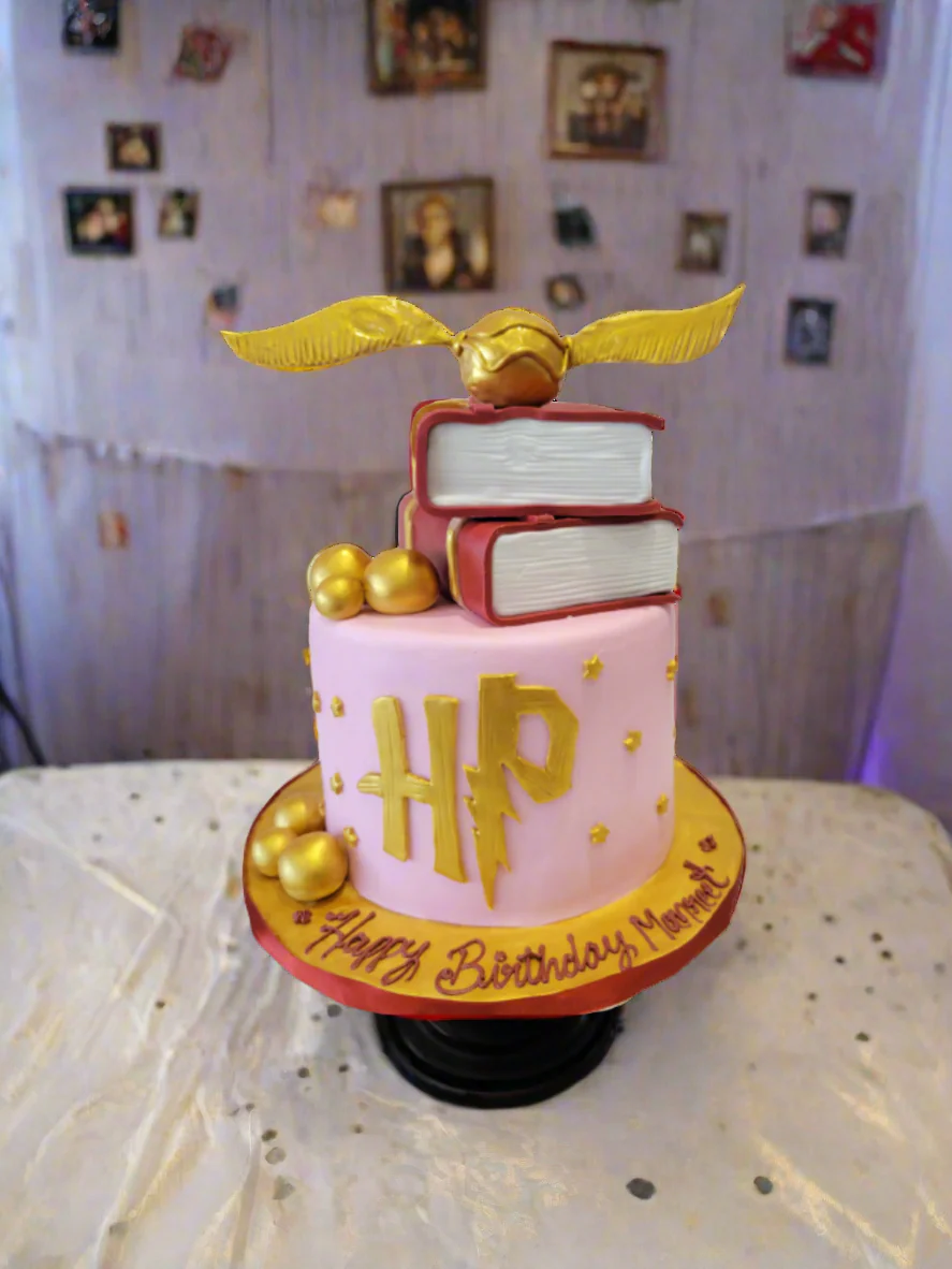 Manreet Harry Potter Fondant Cake - Image 2