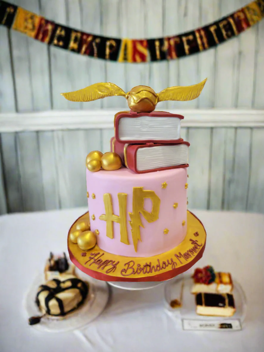 Manreet Harry Potter Fondant Cake - Image 3