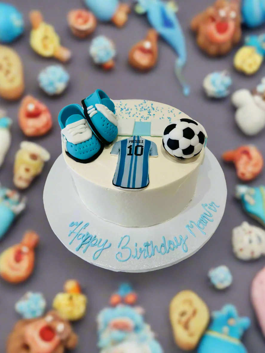 Manvir Jersey Soccer Cake - Image 2